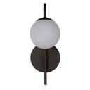 Ver imagem 2 de Arandela Luminária Quarto Globo 12 cm Moderno Bronze Fosco BF Decor