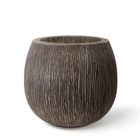 Vaso Relevo Oval Envelhecido 42