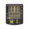 Remo Neon Pro Black First Degree Resistencia a Água Painel Lcd até 150 Kg Wellness - Gy036 - 4
