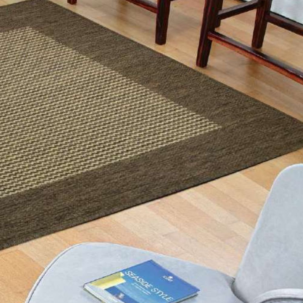 Tapete para Sala 1,00m x 1,50m Sisal Antiderrapante Sem Pelo Lâncer - 580 MESCLA - 2