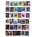 Ver imagem 1 de Prateleira para CDs DVDs Blu-ray MDF Branco 6 peças 90cm