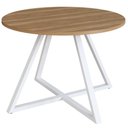 Ver imagem 1 de Mesa para Escritorio 110 Cm 25916 Nogal Sevilha Branco Artesano Nogal Sevilha Branco