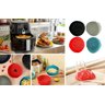 Protetor Forma Para Air Fryer Silicone Reutilizável - Vermelho - 2