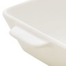 Travessa Refratario de Porcelana c/Alça Basic Branco 5.5x33.5x21cm Lyor - 2