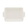 Travessa Refratario de Porcelana c/Alça Basic Branco 5.5x33.5x21cm Lyor - 3