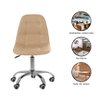 Kit 02 Cadeiras Office Eiffel Botonê Ajustável Base Giratória - 3