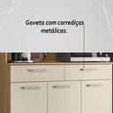 Ver imagem 6 de Armário de Cozinha Compacta Mdf 6 Portas Modena Plus - Freijó/soft