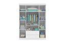 Ver imagem 5 de Quarto Infantil de Bebê Elisa Roupeiro Cômoda e Berço Doce Sonho com Colchão Phoenix Baby