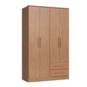 Ver imagem 2 de Guarda Roupa 4 Portas 2 Gavetas Tóquio Cedro