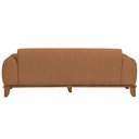 Ver imagem 5 de Sofá Molino 3 Lugares 180cm Pés Madeira Castanho Bouclé Terracota - Nexta Casa