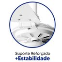 Ver imagem 4 de Ventilador de Teto Yris 150w 180w Branco Pás Brancas Ventex