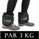 Ver imagem 2 de Par Caneleira KL Master Fitness Peso 3 Kg