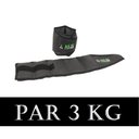 Ver imagem 3 de Par Caneleira KL Master Fitness Peso 3 Kg