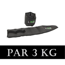 Par Caneleira KL Master Fitness Peso 3 Kg - 3