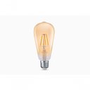 Ver imagem 1 de Kit C/ 10 Lâmpadas Filamento Led 4w (formato Pera St) 2300k E27 Bivolt
