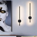 Ver imagem 3 de Luminária Arandela Parede 60cm Barra Led 24 Watts Gimpo Kjbd-163:preto