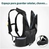 Mochila Ciclista Adventure Impermeável Weikani Robust - Único - Preto - 7