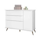 Ver imagem 4 de Cômoda Sapateira Melinda 100% MDF 3 Gavetas para Quarto de Bebê Infantil - Phoenix Baby