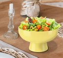 Ver imagem 3 de Saladeira Cake 23,6 X 23,6 X 13,2 Cm 2,4 L - Amarela Coza
