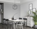 Ver imagem 2 de Papel de Parede Adesivo Folhas 3d Minimalista Branco 2,80m