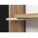 Ver imagem 6 de Armário Aéreo para Banheiro 60cm 01 Porta com Espelho Gael B06 Branco Nogal - Lyam Decor