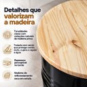 Ver imagem 7 de Tampo Redondo de Madeira Pinus 60cm para Mesa Tambor 200 L