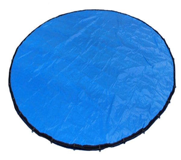 Lona Azul redonda 4,5 mts diâmetro lago tanque peixe piscina - 1