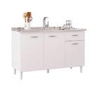 Ver imagem 2 de Balcão Poquema para Cuba 3 Portas 1 Gaveta