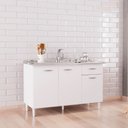 Ver imagem 1 de Balcão Poquema para Cuba 3 Portas 1 Gaveta