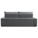 Ver imagem 5 de Sofá Retrátil Reclinável para Sala 3 Lugares 220cm Neruda F04 Veludo Cinza Escuro - Lyam Decor
