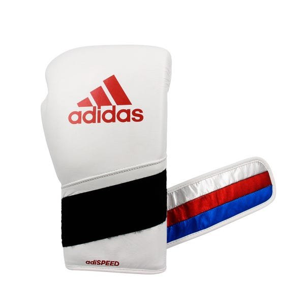 Luvas de boxe e kickboxing adidas Adi-Speed 501 Pro White - 14 Oz - 4