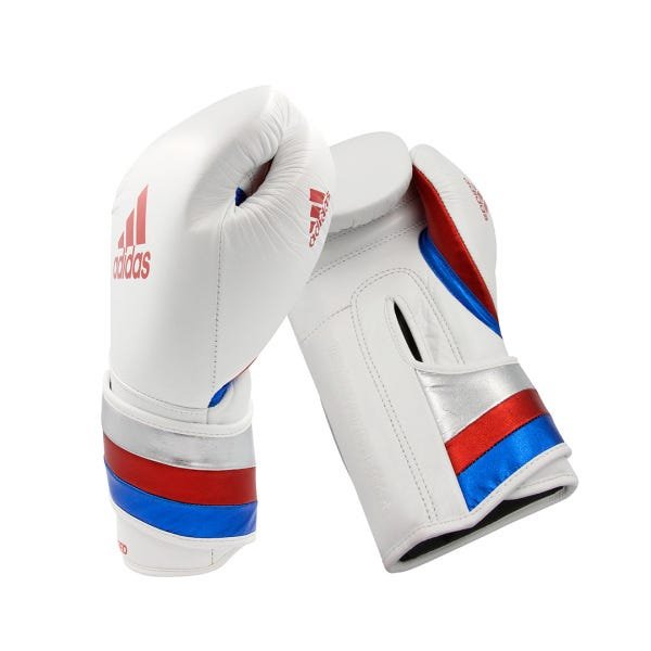 Luvas de boxe e kickboxing adidas Adi-Speed 501 Pro White - 14 Oz - 2