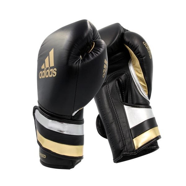 Luvas de boxe e kickboxing adidas Adi-Speed 501 Pro Black - 18 Oz - 2