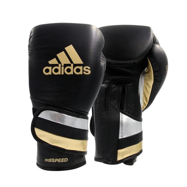 Luvas de boxe e kickboxing adidas Adi-Speed 501 Pro Black - 18 Oz - 1