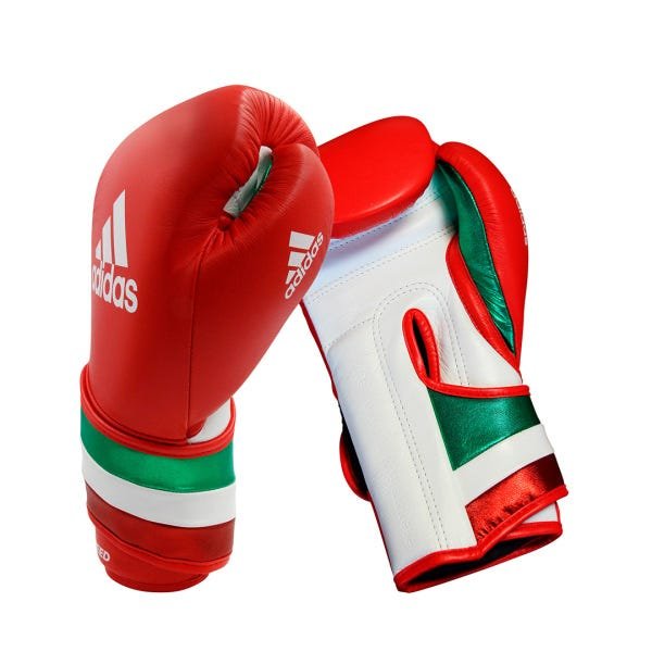 Luvas de boxe e kickboxing adidas Adi-Speed 501 Pro Red - 14 Oz - 2