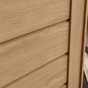 Ver imagem 3 de G. Roupa Cayman 02 Pts. Deslizantes C/ Espelho Nature - Henn