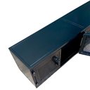Ver mais imagens de Rack Suspenso para Parede Estilo Industrial com 4 Portas de Chapas de Ferro Cor Preta