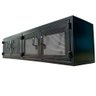 Rack Suspenso para Parede Estilo Industrial com 4 Portas de Chapas de Ferro Cor Preta - 5
