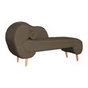 Ver imagem 6 de Kit 02 Divãs Melissa Lado Direito e Esquerdo Linho Cores - DS Estofados Divã Melissa CACAU