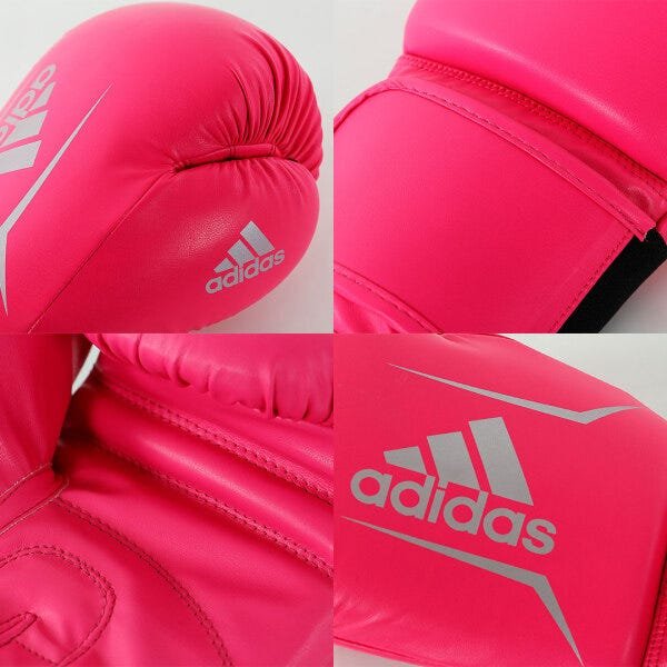 Luva de Boxe adidas Speed 50 Pink - 10 Oz - 5