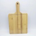 Ver imagem 1 de Tábua Corte Bambu com Alça para Carnes, Queijos e Legumes