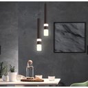 Ver imagem 5 de Pendente Led Tubo 7w Cinderella Mesa Bancada Cabeceira de Cama