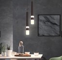 Ver imagem 5 de Pendente Led Tubo 7w Cinderella Mesa Bancada Cabeceira de Cama