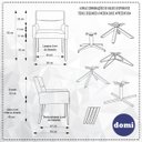 Ver imagem 4 de Cadeira para Sala Angel Base Madeira Linho Cru - Nexta Casa