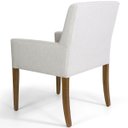 Ver imagem 5 de Cadeira para Sala Angel Base Madeira Linho Cru - Nexta Casa