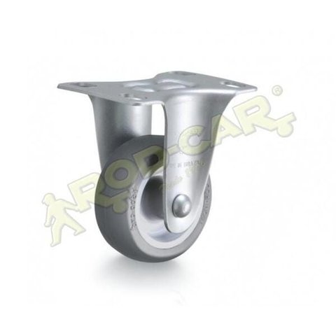 Rodizio Fixo 2 Pol Borracha 30 Kg Flr 210 Bp