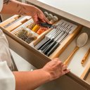 Ver imagem 4 de Organizador de Facas para Gaveta em Bambu ou