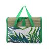 Esteira de Praia Le Palha 90x1,75cm Estampa de Folhas - 1