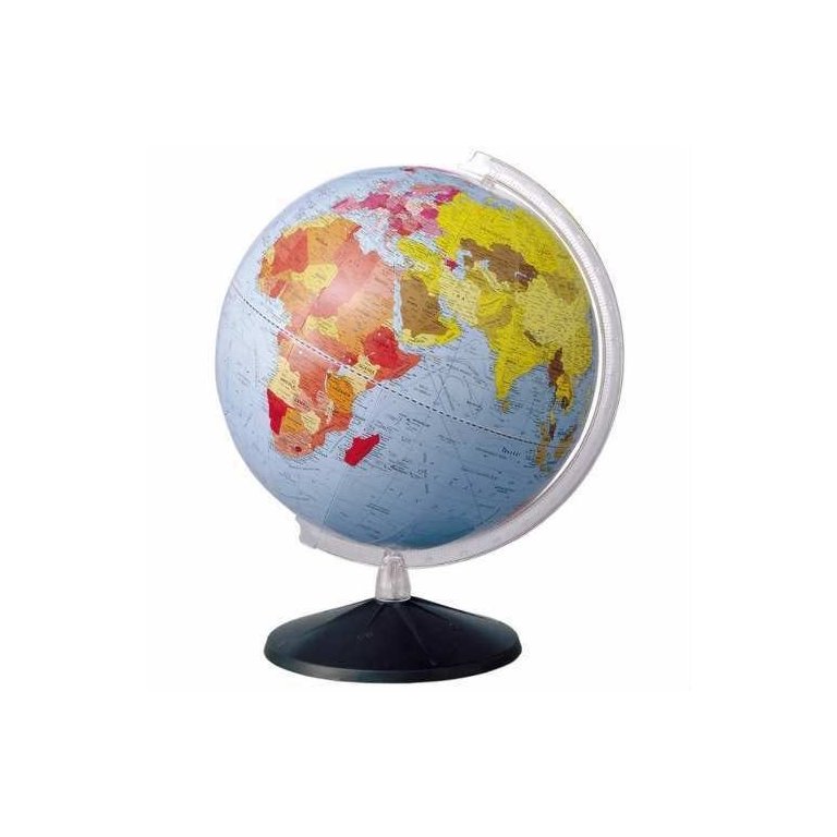 Globo Terrestre Giratório Escolar Político Continental
