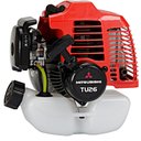 Ver imagem 4 de Roçadeira Profissional Lateral Nakashi L261M Com Guidão á Gasolina Motor TU26 Ideal Para Mato